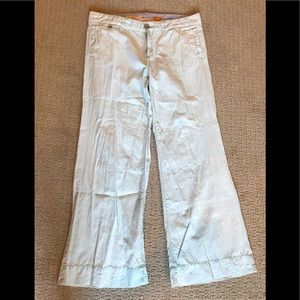 Pilcro & The Letterpress Wideleg Cotton Trouser